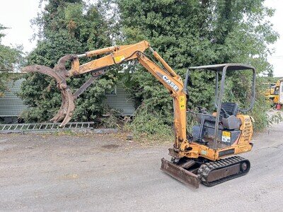 2000 Case CX15 Mini Digger C/w Grab