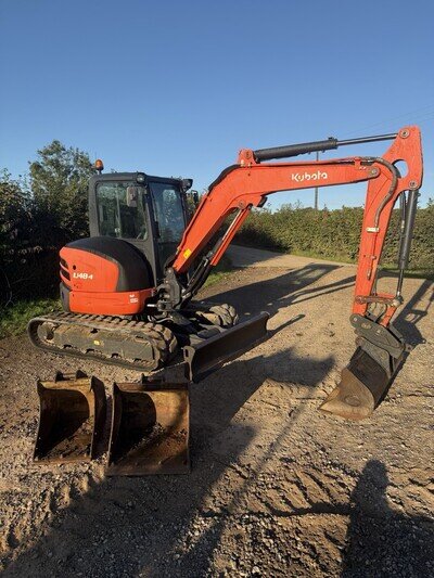 Kubota U48-4 Digger Excavator ONLY 790 HOURS!! Takeuchi, JCB, 5 Ton
