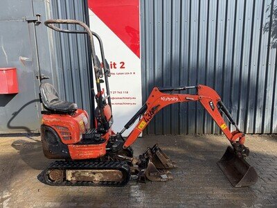 KUBOTA K008-3 y2020 1746 hrs Micro Excavator / Digger +Q/H +3 BUCKETS £8600+VAT