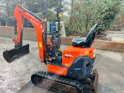 Kubota K008-3 Micro Digger