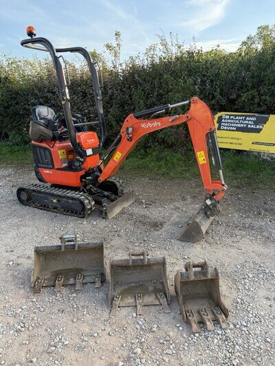 2023 Kubota U10-5 Micro Mini Digger Excavator, 654 HOURS! Takeuchi, Bobcat 1 Ton