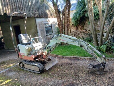 0.8 Ton Takeuchi TB108 Mini Excavator 2004/5