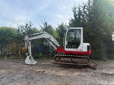 2008 TAKEUCHI TB150C MIDI EXCAVATOR DIGGER 360 TRACKED MACHINE