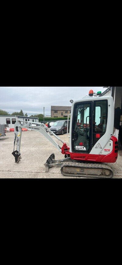 Takeuchi Tb216 Excavator