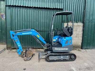 2021 Messersi Mini Digger - 3 buckets & Q/H - Short Tail Swing - Kubota Engine
