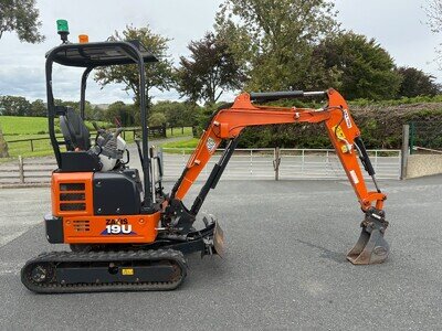 2023 Hitachi ZX19U-6 Mini Excavator Digger 248 hours -