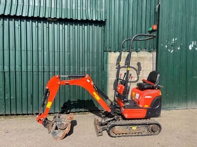 2019 Kubota K008-3 Micro Mini Digger 2 buckets - Expanding Tracks - 655 Hrs K008