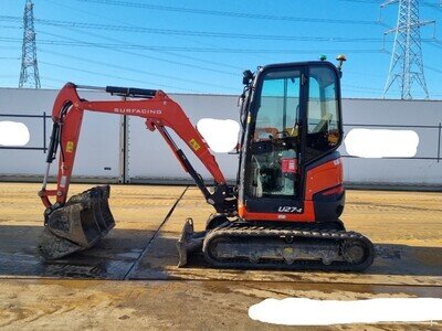 Kubota U27-4 Mini Excavator - View The Video