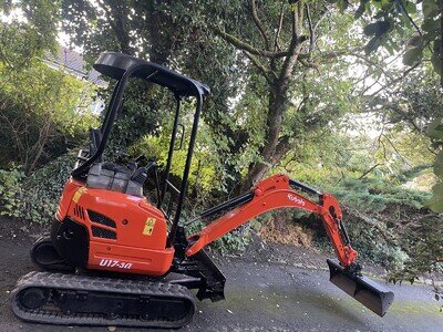 KUBOTA U17-3a mini /micro digger excavator