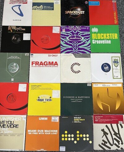 🔥20x Funky House Vinyl 12” Records Job Lot – Classics, Promos, £9:99 Each VG+