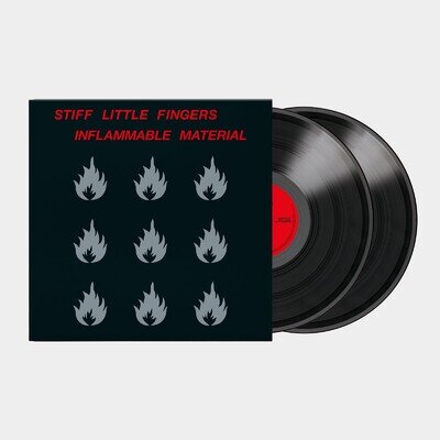 Stiff Little Fingers Inflammable Material 2025 Remaster Double Vinyl LP Pre-Sale