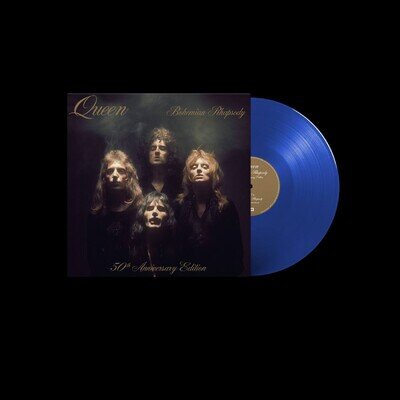 Queen Bohemian Rhapsody (New 12" Vinyl) Presale 31/10 Translucent Blue