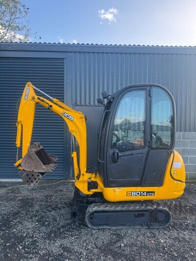 JCB 8014 1.5 Ton mini digger full cab!
