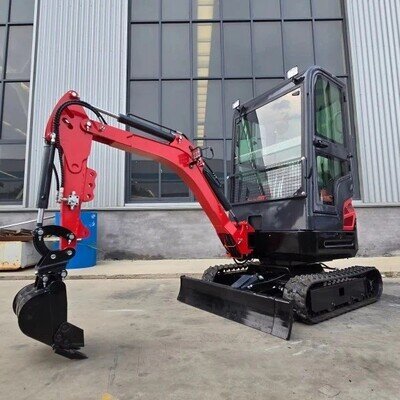 2026 LE1.5 Ton Kubota Engine Cab swing boom pilot control tracks free delivery