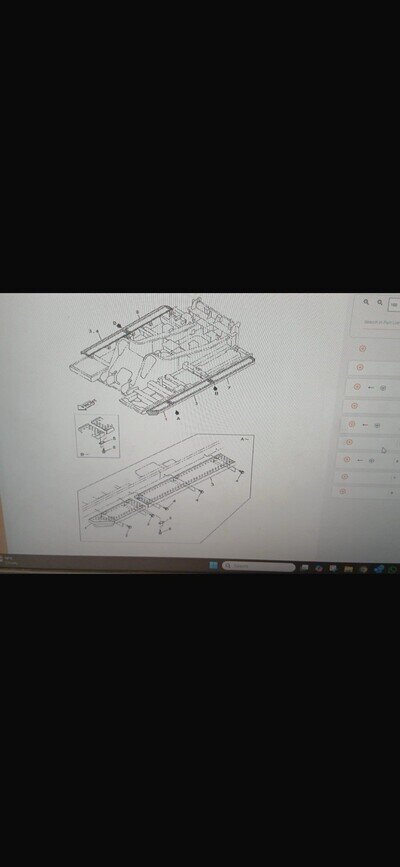 KWB10410 And KWB10420 Case CX700B Walkway