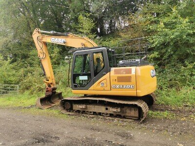 Case excavator CX130 2014 4400 Hours Immaculate condition No VAT Digger 13 ton