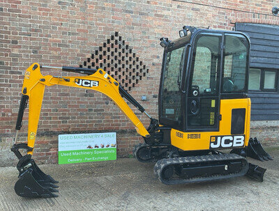JCB 19-C1 Mini Digger Excavator 3 Buckets 1.9 Ton Quick Hitch Volvo Kubota