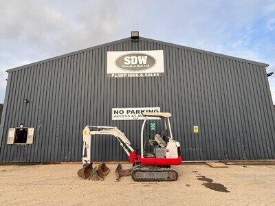 1.5 2 ton mini digger excavator, Takeuchi TB016, 2013! *3 x bkts*