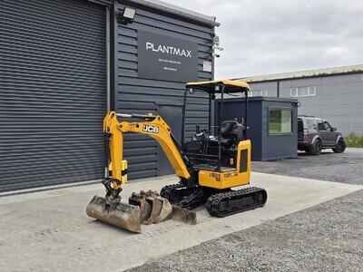 JCB 18Z-1 Mini Digger 1.8 ton, 2022 *LOW HOURS* - SKU 2254