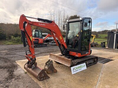 Kubota U27-4 Mini Digger 2.7 ton, Year 2020 Low Hours *Finance Available*