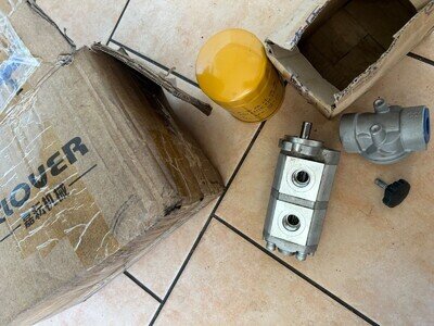 Clover- hydraulic spin on FILTER in line pump MINI DIGGER working pressure head