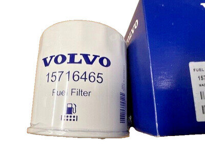 Volvo ECR58F ECR50F Excavator Fuel Filter Part No 15716465