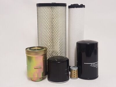 Filter Service Kit Fits Kubota KX080-4 w/Kubota V 3307-CR-T -EU6 Eng.