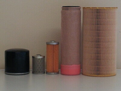 Filter Service Kit Neuson 2203RD Mini Digger w/Yanmar 3TNV76 Eng. Yr. 2007