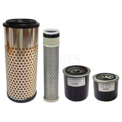 Filter Service Kit for Kubota KX91-3S Mini Digger/Excavator
