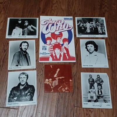 The Who, The Kids are Alright Promo MCA Records Photos, Concert Poster & Print