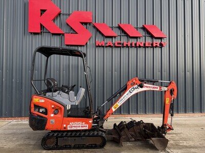 Kubota KX015-4 y2019 2149 hrs 1.5t Mini Excavator / Digger +4 Buckets £8200+VAT