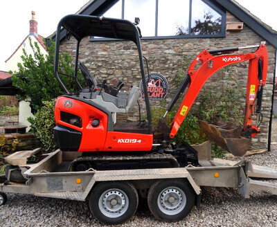 KUBOTA KX019-4, MINI DIGGER, 1.9 TONNE, EXCAVATOR, finance, high spec