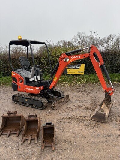 Kubota KX018-4 Mini Digger Excavator, NO VAT! Takeuchi, JCB, Bobcat, SERVICED