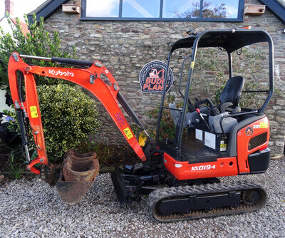 KUBOTA KX019-4, MINI DIGGER, 1.9 TONNE, EXCAVATOR