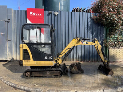 Caterpillar 301.8 C y2009 1.8t Mini Excavator / Digger +3 Buckets CAT £8600+VAT