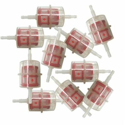 10 Inline Petrol Fuel Filter Element X 10 & Bio Diesel Oil Universal DX/3002001