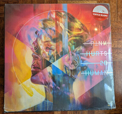 Pink / P!NK – Hurts 2B Human [2x 12" WHITE VINYL RECORD LP] SEALED NEW