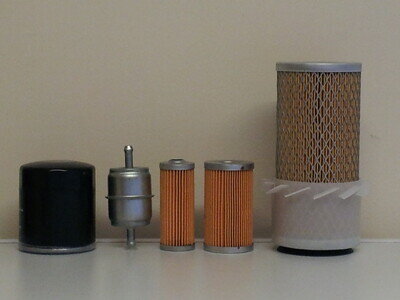 Filter Service Kit Suits Neuson 1501RD Mini Digger w/Yanmar 3TNE74 Eng.