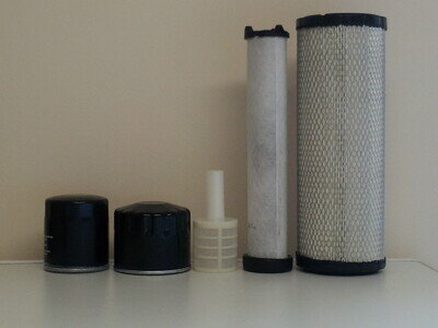 Filter Service Kit Fit Neuson 2503RD Mini Digger w/Yanmar 3TNV88 Eng. Yr. 2005