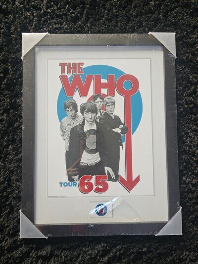The Who Tour 65 Framed Print