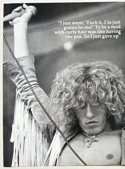 ROGER DALTREY - 2004 full page UK magazine poster THE WHO