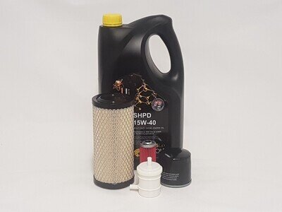 Filter/Oil Service Kit Suits Yanmar SV08-1A w/Yanmar 2TE67 Eng. Yr. 2015 On