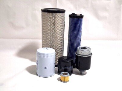 Filter Service Kit Fits JCB 8085ZTS w/Isuzu 4LE2 Eng. Yr. 2009 Mini Excavator