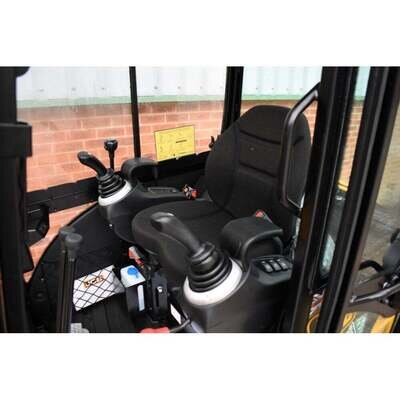 GENUINE JCB 8026CTS MINI EXCAVATOR 333/D0262 MILSCO CR100 SEAT CUSHION FABRIC