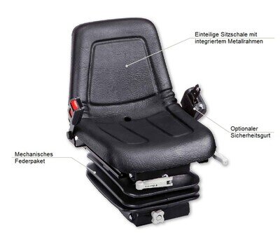 Gorilla Ferus narrow gauge seat vineyard tractor ride-on mower mini excavator