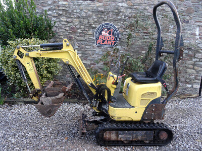 YANMAR SV08 MICRO MINI DIGGER, 1 tonne, EXCAVATOR, 3 buckets
