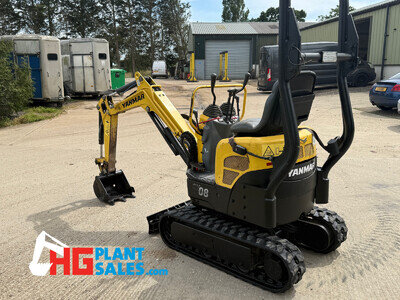 Yanmar SV08 1 ton Micro Digger expanding tracks JCB Bobcat