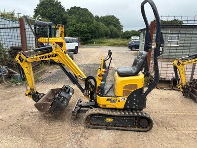 Yanmar SV08 Micro Digger 2021 735 Hours From New. £8500 + VAT