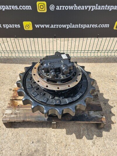 Hitachi Travel Motor And Reduction Unit With Sprocket To Fit ZX130 -4-5-6