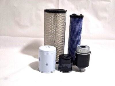 Filter Service Kit Fits JCB 8085 w/Isuzu 4LE2 Eng. Yr. 2011 Mini Excavator